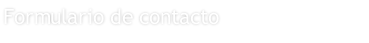 Formulario de contacto